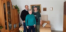 v.l. Herr Ottliczky, Frau Wonerow, Frau Torney